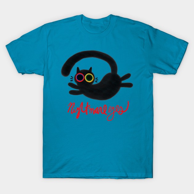 Nightmare Eyes Too T-Shirt by le_onionboi